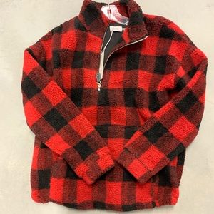 Buffalo Plaid Fleece brand new size S/M